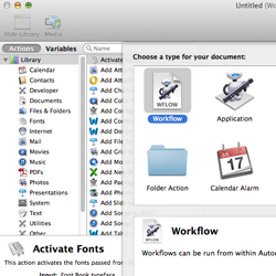 what is automator mac app